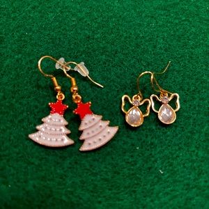 Two pair of pierced earrings nwot